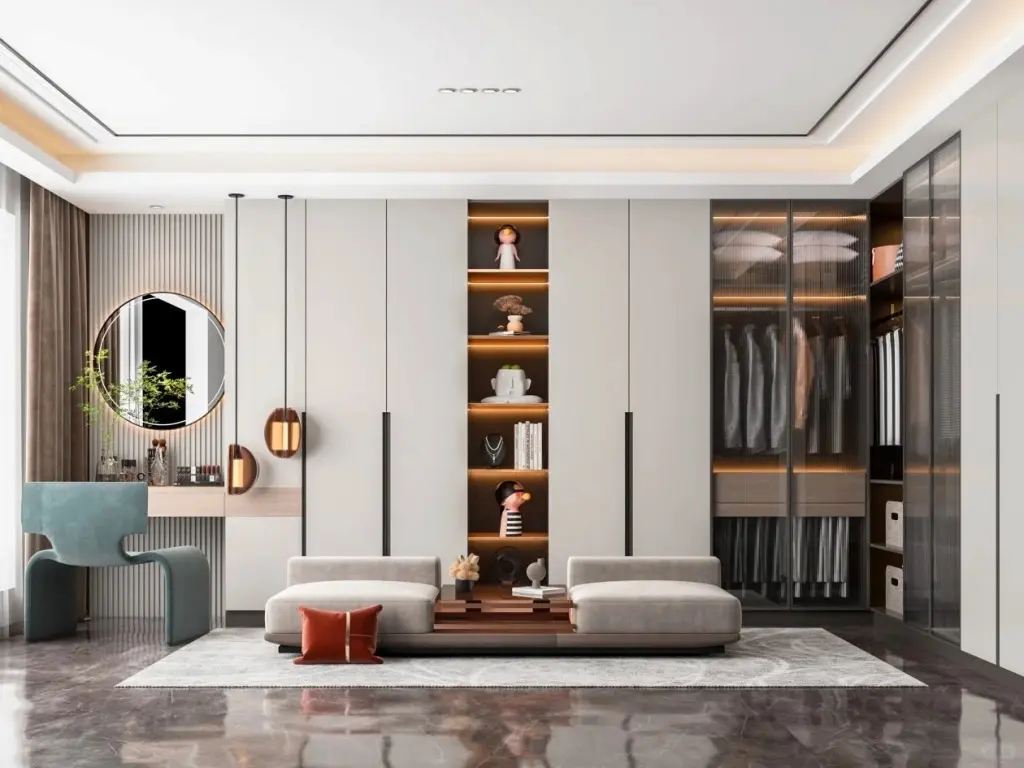 Custom Modern Bedroom Built In Wardrobe Closet