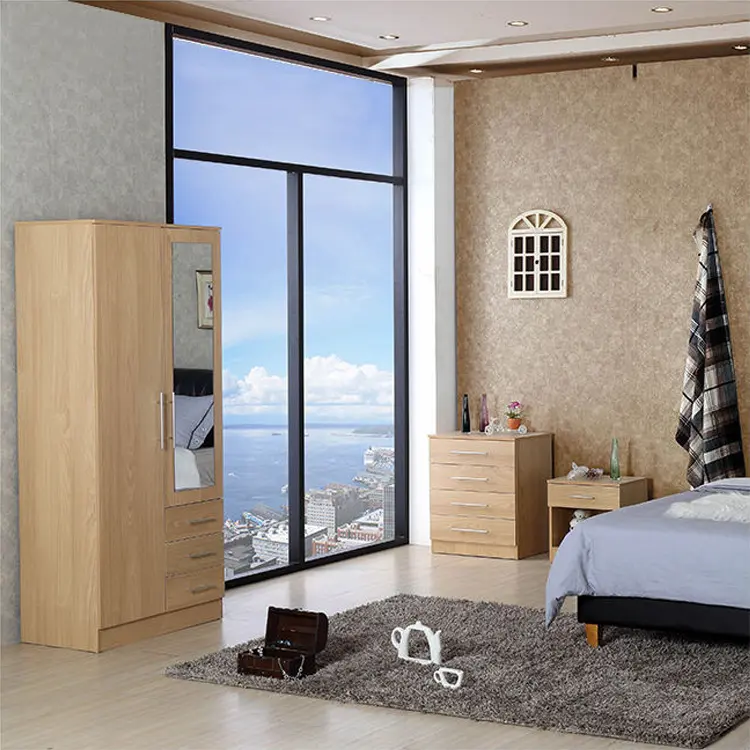 Modern Full Size Bedroom Furniture Set For Hotel Apartment Home